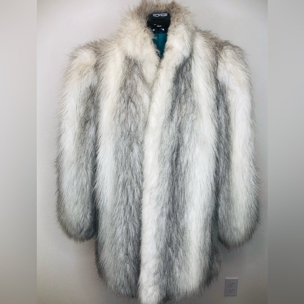 American Signature Vintage FAUX FUR Coat